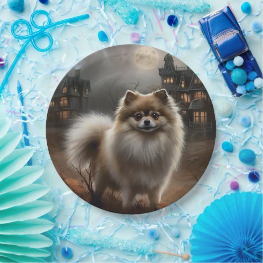 Spitz Halloween Beängstigend Pappteller (Party)