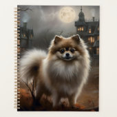 Spitz Halloween Beängstigend Planer (Vorderseite)