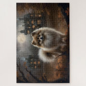 Spitz Halloween Beängstigend Puzzle (Vertikal)