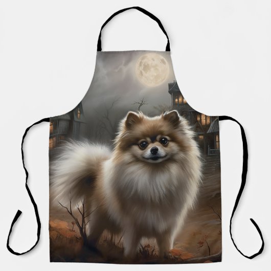 Spitz Halloween Beängstigend Schürze (Vorderseite)
