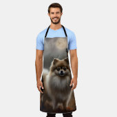 Spitz Halloween Beängstigend Schürze (Getragen)