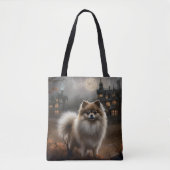Spitz Halloween Beängstigend Tasche (Vorderseite)