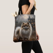 Spitz Halloween Beängstigend Tasche (Von Nahem)