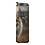 Spitz Halloween Beängstigend Thermosbecher (Nach rechts gedreht)
