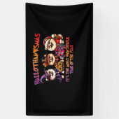 Spitz Halloween Erntedank Weihnachtsklasse Banner (Vertikal)
