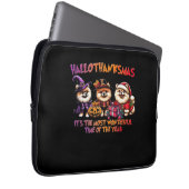 Spitz Halloween Erntedank Weihnachtsklasse Laptopschutzhülle (Vorne Rechts)