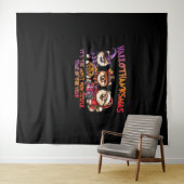 Spitz Halloween Erntedank Weihnachtsklasse Wandteppich (Beispiel (Horizontal))