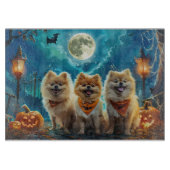 Spitz Halloween Spooky Schneidebrett (Vorderseite)