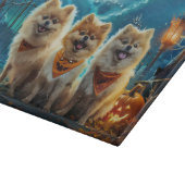 Spitz Halloween Spooky Schneidebrett (Ecke)