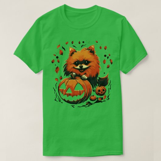 Spitz Halloween T-Shirt (Design vorne)