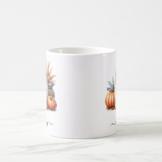 Spitz Halloween Tasse mit Personalisiertem Namen (Mittel)