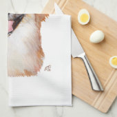 Spitz Handtuch (Viertel Falte)