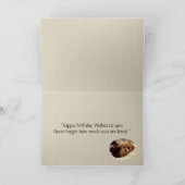 Spitz Happy Birthday wünscht Karte (Innenseite)