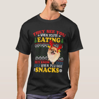 Spitz hässlich sehen sie, dass du isst T-Shirt