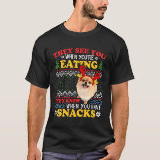 Spitz hässliche Weihnachten, die sie sehen, dass S T-Shirt