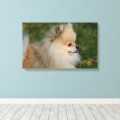 Spitz Headshot 2 Leinwanddruck (Insitu (Holzboden))