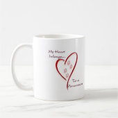 Spitz Heart Belongs Kaffeetasse (Links)