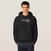 Spitz Heartbeat Hoodie (Vorne ganz)