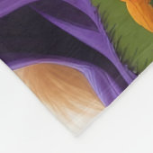 Spitz Hogs Pumpkin Halloween Funny Fleecedecke (Ecke)