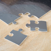 Spitz Hund im Schnee Weihnachten Puzzle (Seite)