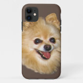 Spitz-Hund kundengerecht Case-Mate iPhone Hülle (Rückseite)