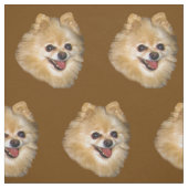 Spitz-Hund kundengerecht Stoff (Muster)