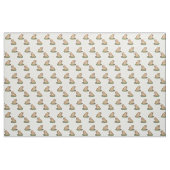 Spitz-Hund mit dem Ball kundengerecht Stoff (Yard (91,4 cm))