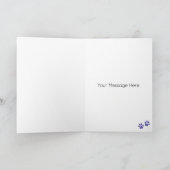 Spitz Hund Personalisiert Happy Geburtstag Karte (Innenseite)