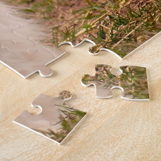 Spitz Hund. Puzzle (Seite)