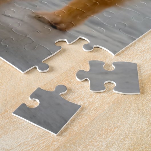 Spitz Hund. Puzzle (Seite)