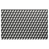 Spitz Hund Silhouette Haustier Stoff (Fat Quarter (45,7 x 55,9 cm))