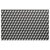 Spitz Hund Silhouette Haustier Stoff (Fat Quarter (45,7 x 55,9 cm))