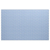 Spitz Hund Silhouette Pet Light Blue Stoff (Yard (91,4 cm))