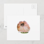 Spitz Hund, tony fernandes Postkarte (Vorne/Hinten)