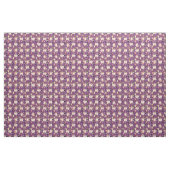 Spitz Hund und Wein lila Stoff (Yard (91,4 cm))