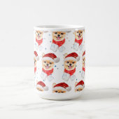Spitz Hund züchten Weihnachtsstars Kaffeetasse (Mittel)