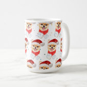 Spitz Hund züchten Weihnachtsstars Kaffeetasse (VorderseiteRechts)