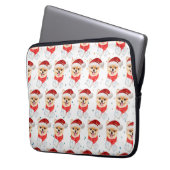 Spitz Hund züchten Weihnachtsstars Laptopschutzhülle (Vorderseite Links)