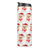 Spitz Hund züchten Weihnachtsstars Thermosbecher (Nach rechts gedreht)