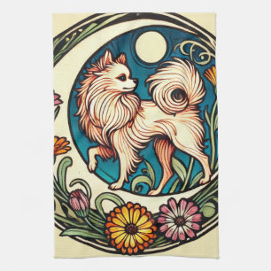 Spitz Hunde Geschirrtuch