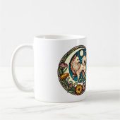 Spitz Hunde Kaffeetasse (Links)