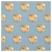 Spitz Hunde Kunststoffe Stoff (Muster)