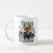 Spitz Hunde Mama Tasse (Links)