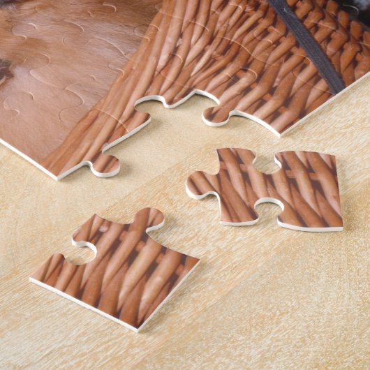 Spitz-Hundepuzzlespiel Puzzle (Seite)