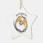 SPITZ IAAM KERAMIK ORNAMENT (Links)