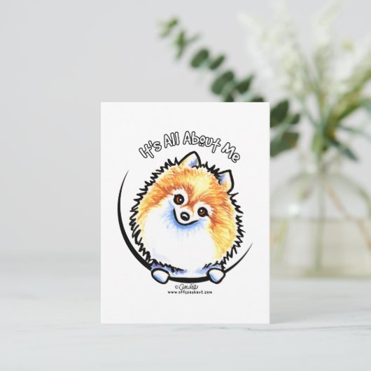 SPITZ IAAM POSTKARTE (Stehend Vorderseite)