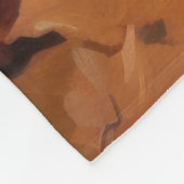 Spitz im Herbst Leaves Fall Inspiriert Fleecedecke (Ecke)