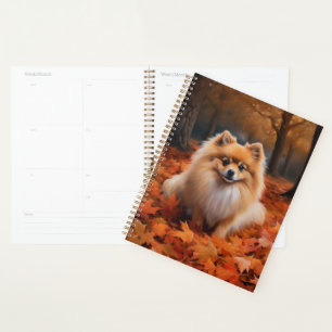 Spitz im Herbst Leaves Fall Inspiriert Planer