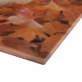 Spitz im Herbst Leaves Fall Inspiriert Schneidebrett (Ecke)