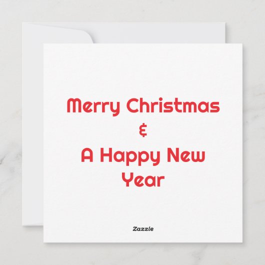 Spitz im Weihnachtskranz Feiertagskarte (Rückseite)